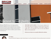 Tablet Screenshot of brycon.com